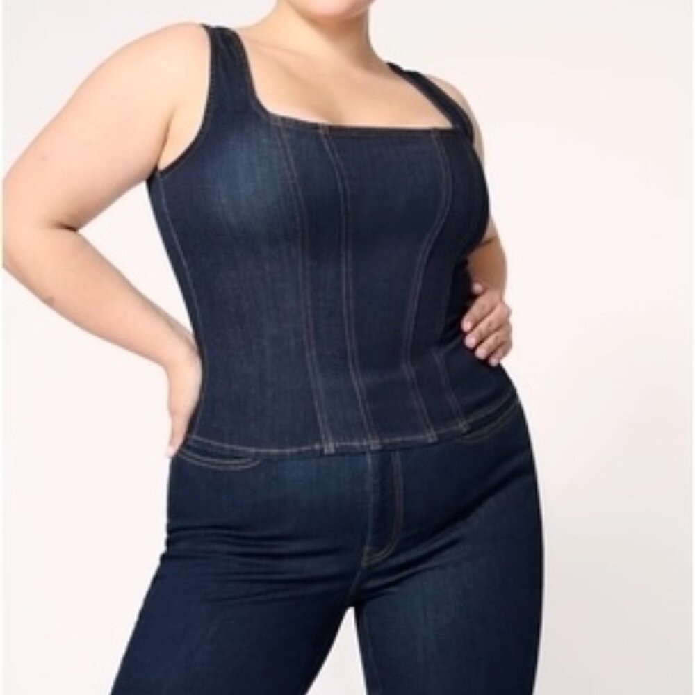 Warp + Weft Denim Tank US 1X